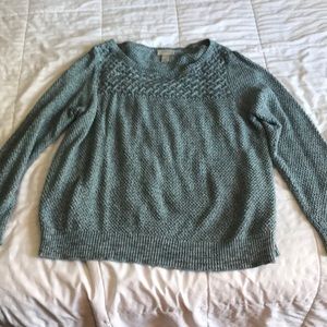 Blue Knitted sweater